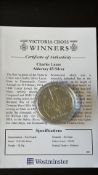 Charles Davis Lucas Alderney Â£5 Sterling Silver Commemorative Coin