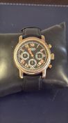 Gents Rotary Quartz chronograph with date.