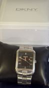 Gents Stainless Steel DKNY Quartz watch In Box Bla