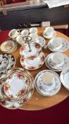 Collection of Royal Albert and assorted bone china tea wares