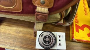 Group of vintage film and digital cameras with Sony Handycam
