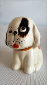 Crown Devon ceramic puppy money bank