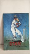 Reproduction Wills's Starâ Cigarettes enamel advertising sign