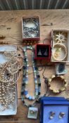 Collection of costume jewellery