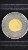1/25 oz 500 years of America gold proof coin