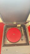 Decca “Deccalian” portable record player, c.1950s
