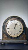 Edwardian chinoiserie mantle clock