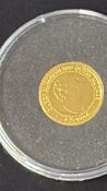1999 Guernsey Queen Mother Â£5 Gold Coin