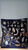 Good collection of pin brooches
