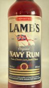 Lamb's Navy Rum, 750 ml bottle