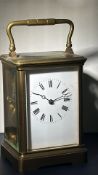 Brass mantle clock