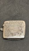Silver vesta case Birmingham