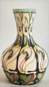 Moorcroft 7'' vase lily come home Emma Bossons