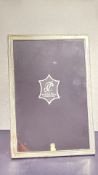 Silver photo frame (height 16cm)