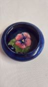 Moorcroft pin dish (Anemone)