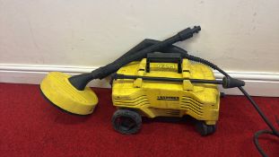 KÃ¤rcher K2.20 pressure washer with lance and patio cleaner