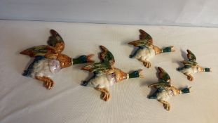 Set of 5 Beswick 