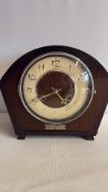 Enfield oak mantel clock