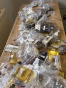 Very large collection of unpainted led soldiers