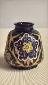 Moorcroft 3'' florian daisy vase 2013 Nicola Slane