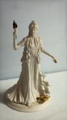 Coalport Athena Special Edition porcelain figurine by Jack Glynn, No.124