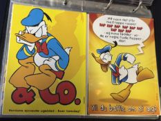 Disney/mickey mouse album of postcards