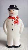 Anita Harris snowman figure signed in gold