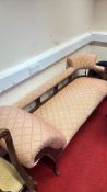 Mahogany Regency style chaise longue