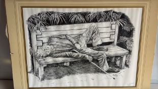 H. Boxer, limited edition print 