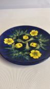 Moorcroft year plate 1990 Limited edition