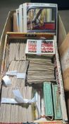 Large quantity of cigarette cards