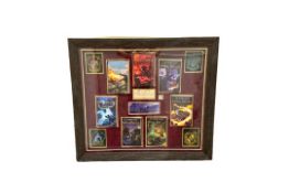 J.K. Rowling signed Harry Potter framed presentati