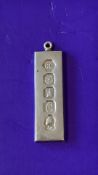 Silver ingot Weight 14g