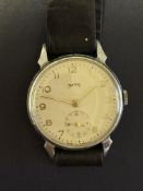 Smiths Mechanical Hand Winding Stainless Steel Wat