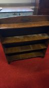 Arts & Crafts Oak Open Bookcase