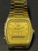 Seiko H448 Quartz Alarm Digital and Analogue watch