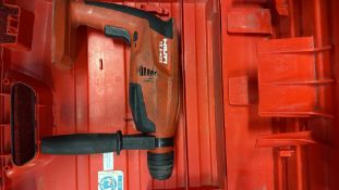 Hilti TE 2-A22 Cordless Rotary Hammer Drill in Case