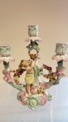 German pottery candlestick (rudenstat)