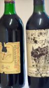 Group of 4 French and Spanish red wines, 1985/1994