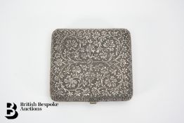 Silver Cigarette Box