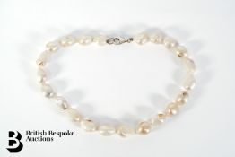 String of Baroque Pearls