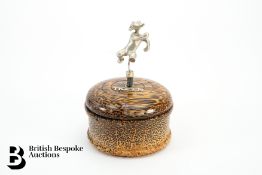 Silver Sprung Tigger Figurine