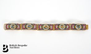 Italian Micro Mosaic Bracelet