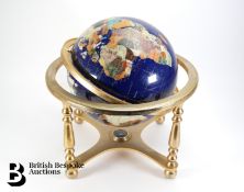 Lapis Ocean Table Top World Globe