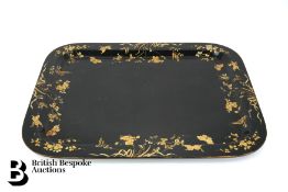 Japanese Black Tray