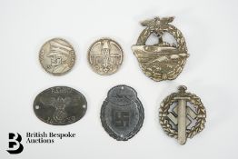 Quantity of German WWII Badges