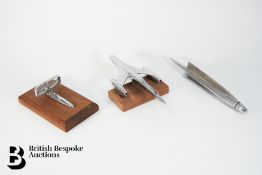 Three American Car Bonnet Mascots