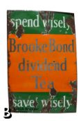 Brooke Bond Enamel Sign