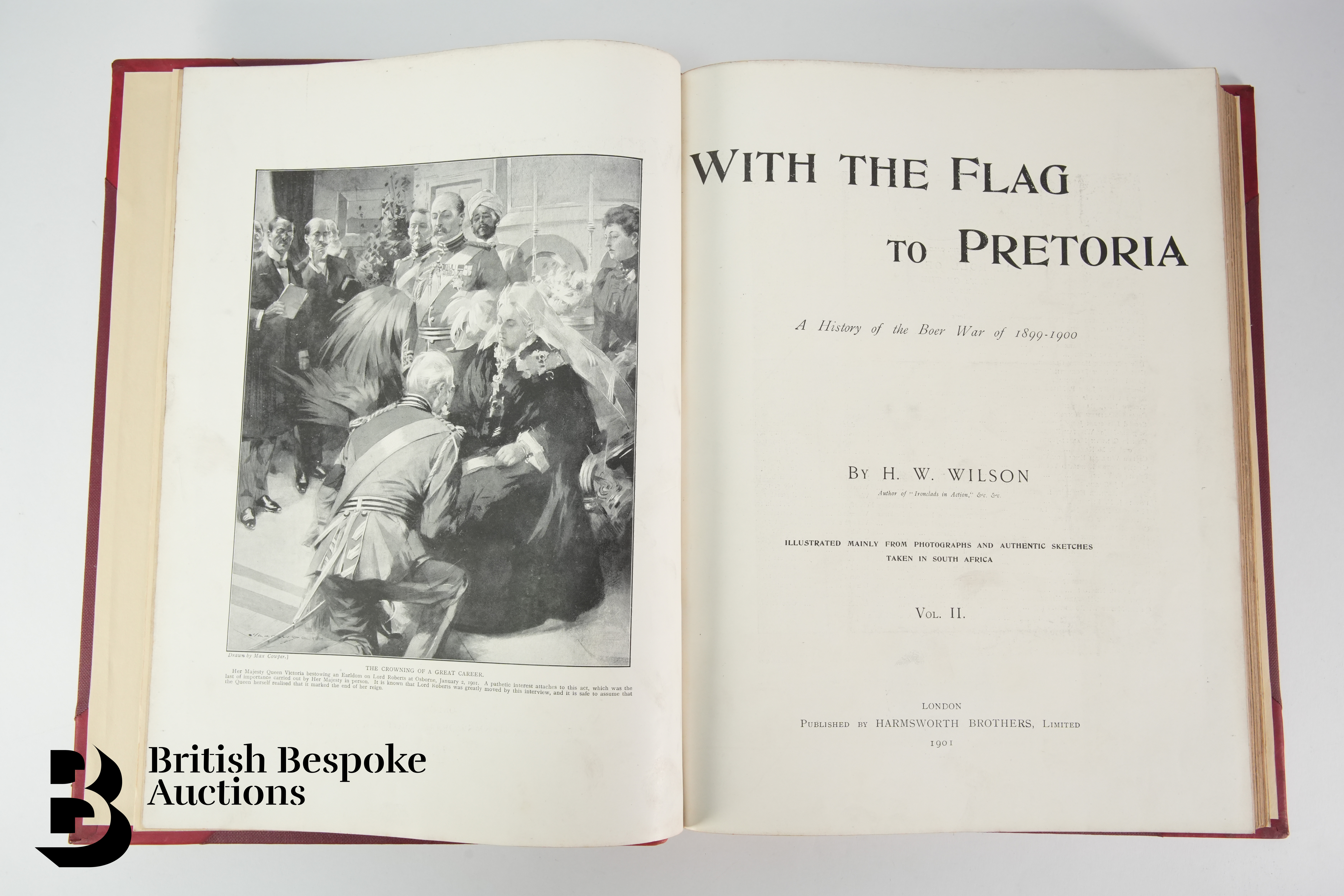 With the Flag to Pretoria, History of Bristol and Life of Queen Victoria - Image 6 of 19