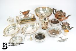Large Quantity of Silver Plate